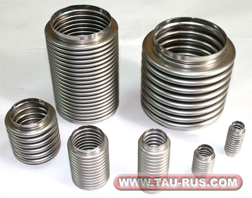 Сильфоны измерительные многослойные (Сильфон с наружным диаметром мм, числом гофр, толщиной стенки мм, числом слоев, из материала 12Х18Н10Т по ГОСТ 21744-83)