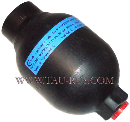 Гидроаккумуляторы AML0.8P250CG5V-1-11/30, AML1.5P250CG5V-1-11/30_G3/4'', ML1.5-P - Мембрана для гидроаккумулятора AML1.5P, V2072-HK- Адаптор заполнения азотом для аккумуляторов AML*, AS*