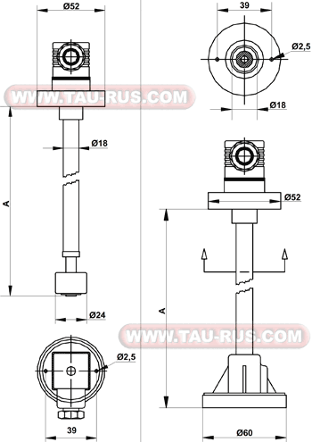 Реле нижнего уровня A70.094029, A70.094037, A70.094056, A70.094038, A70.094039 для масла и полужидкой смазки