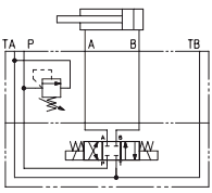 Гидросхема клапан KM-011