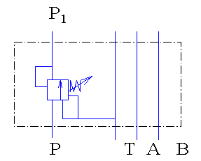 Гидросхема 1Р203АЛ-200