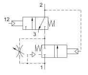 17120 обозначения на пневмосхеме