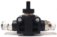 Фитинг с краном HVSS прямой