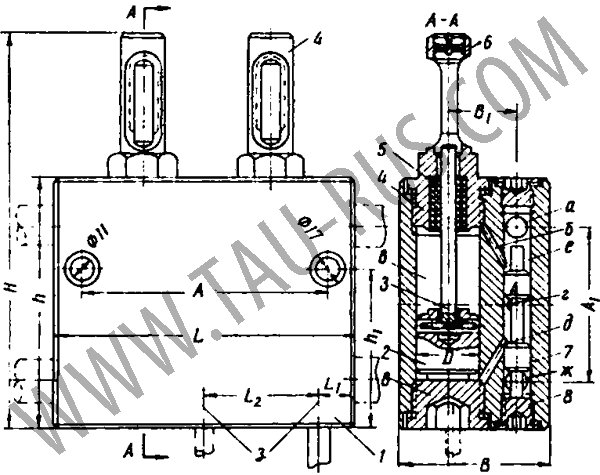 Устройство питателей двухлинейных импульсных Устройство питателей двухлинейных импульсных
