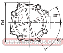 Размеры сливного фильтра FRT-NB112, FRT-NB200