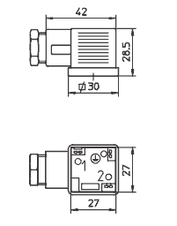Разъем SP-666, SP-667, E-SD/DC