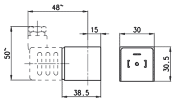 Габаритные размеры катушек A8