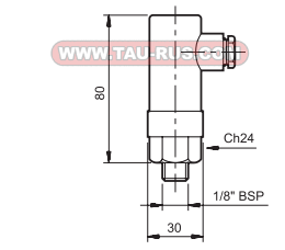 Визуальный индикатор для сливных фильтров FRC, идентификационный код ER/10