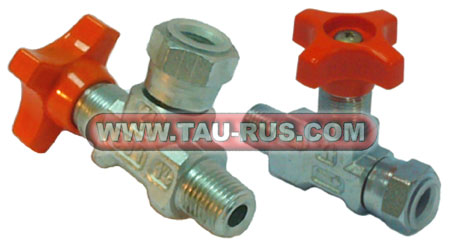 Кран прямой RSM2-90/20 и кран угловой RSM2-91/20 для присоединения манометра Кран прямой RSM2-90/20 и кран угловой RSM2-91/20 для присоединения манометра