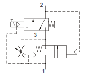 17110.M2 обозначения на пневмосхеме