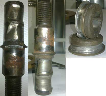 УВ3135 деформация втулки тормозного диска и пальца УВ3135 деформация втулки тормозного диска и пальца