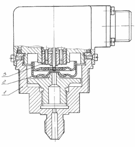 Конструкция приемника на давления 15, 24 МПа