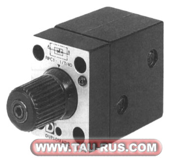 Регуляторы расхода (дроссели) RPC1-30/CT/41, RPC1-30/M/P/10, RPC1-16/M/P/10