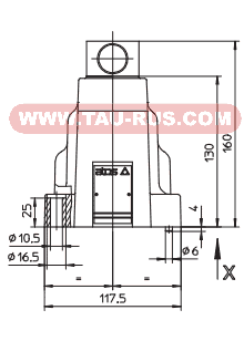 Размеры клапанов ATOS AGIR-32, AGIS-32, AGIU-32