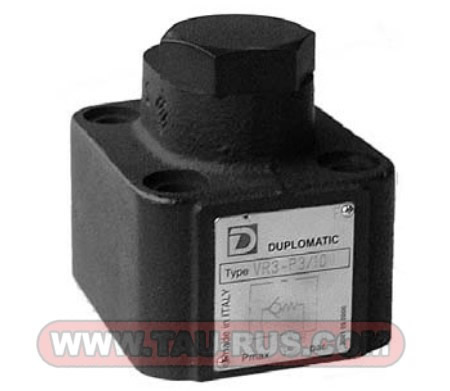 Устройство гидрораспределителей DSP7 (DSP7-S1/20N-EE/D24K1/CM, DSP7-S4/20N-EI/D24K1/CM, DSP7-TA/20N-II/D24K1/CM, DSP7-S2/20N-EE/D24K1/CM) Клапан обратный VR3-P1/10, VR5-P1/10, VR7-P1/11, VR3-P3(P4)/10, VR5-P3(P4)/10, VR7-P3(P4)/11