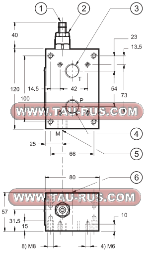 Плита монтажная RM4-MP