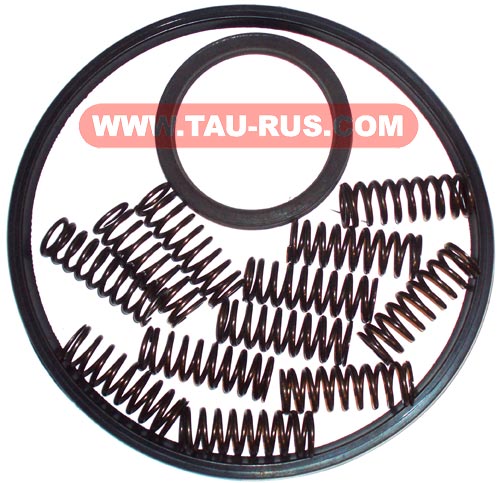 Комплект пружин, манжеты пневматические к муфте-тормоз УВ3141 (ремкомплект второй комплектации) Комплект пружин, манжеты пневматические к муфте-тормоз УВ3141 (ремкомплект второй комплектации)