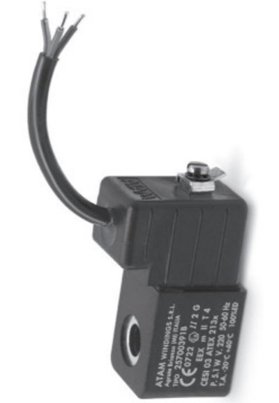 Соленоиды (катушки) взрывозащищённые H83, H8B, H8C, H8D, H8E  Соленоиды (катушки) взрывозащищённые H83, H8B, H8C, H8D, H8E