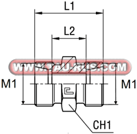 Фитинг соединитель трубок 1035...1