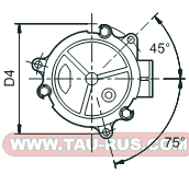 Размеры сливного фильтра FRT-NB114