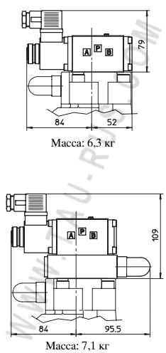 Размеры гидроклапана ATOS AGAM-20/10**-IX, AGAM-20/11**-IX, AGAM-20/22**-IX Размеры гидроклапана ATOS AGAM-20/10**-IX, AGAM-20/11**-IX, AGAM-20/22**-IX