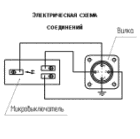 Электросхема соединений реле РД 4/25(М)-10