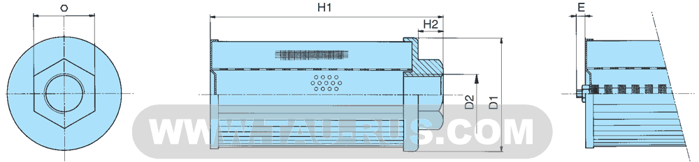 Параметры фильтров всасывающих FAM