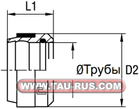 Кольцо врезное B4