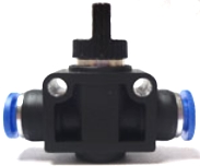 Фитинг с краном HVFF прямой