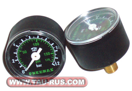 Манометры 17070A.A, 17070A.B, 17070A.B, 17070B.A, 17070B.B, 17070B.C для устройств подготовки воздуха