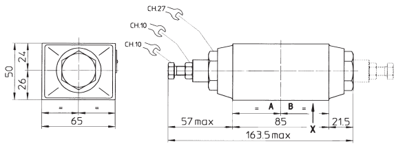 размеры дросселей KQ-013 /G, KQ-014 /G, KQ-023/G, KQ-024/G 