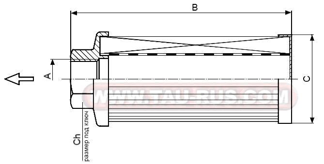 Схема всасывающего фильтра ASF 25-275. Фильтры ASF 25, ASF 40, ASF 60, ASF 90, ASF 165, ASF 275