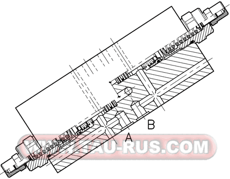 001.292.0X0_OWC-DE-L10-... - Клапан подпорно-тормозной модульный (СЕТОР5) в каналах А и В, 350 бар, 90 л/мин., 6,2:1