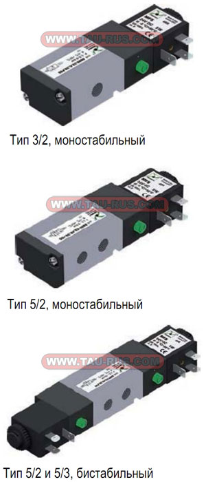 Пневмораспределители 8880.52.00.39.F00, 8880.52.00.35.F00, 8880.32.C.39.F00, 8880.53.31.35.F00, 8884.52.00.35.F00, 8884.52.00.39.F00, 8884.32.C.39.F00, 8884.53.31.35.F00