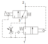 17210.M2 обозначения на пневмосхеме