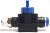 Фитинг с краном HVSF прямой