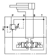 Гидросхема Клапан редукционный HG-031 (HG-031/32, HG-031/50 и т.д.) Гидросхема Клапан редукционный HG-031 (HG-031/32, HG-031/50 и т.д.)