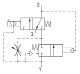 17310.M2 обозначения на пневмосхеме