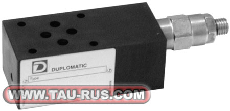 Клапаны подпорные PBM3-SB3/10N, PBM3-SB4/10N