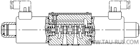 Описание гидрораспределителей Vickers DG4V-5