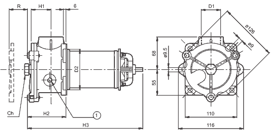 Размеры фильтра FST-TB114