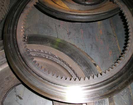 УВ3135 износ зубчатого диска УВ3135 износ зубчатого диска