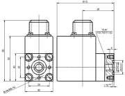 Размеры Реле давления РД-4/25М, РД-4/25М-10, РД4/25(М)-10