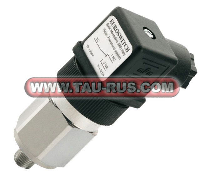 Реле давления EUROSWITCH 4920G22, 4920G23, 4920G20 регулируемое мембранное трёхконтактное