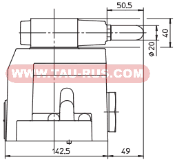 Размеры клапанов ATOS AGIS-32, AGISR-32, AGIU-32
