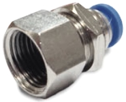 Фитинг-соединитель с монтажными гайками чертёж, фото