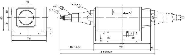 размеры дросселей JPQ-313 /G, JPQ-314 /G, JPQ-323 /G, JPQ-324 /G 