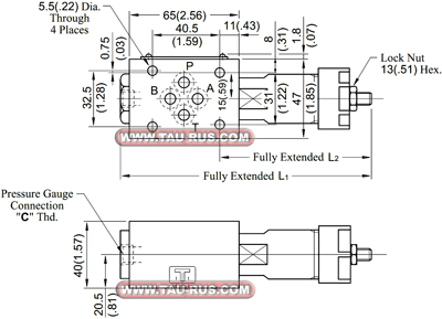 Размеры клапанов редукционных MRP-01-B(C,H)-30, MRA-01-B(C,H)-30, MRB-01-B(C,H)-30 Размеры клапанов редукционных MRP-01-B(C,H)-30, MRA-01-B(C,H)-30, MRB-01-B(C,H)-30