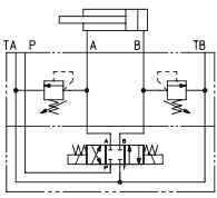 Гидросхема клапан KM-012