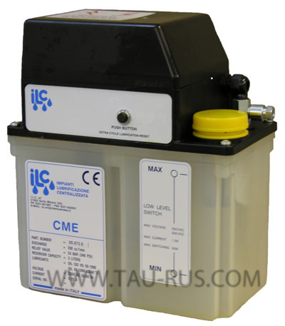 Станции смазочные CME с однофазным двигателем для жидкой и полужидкой смазки